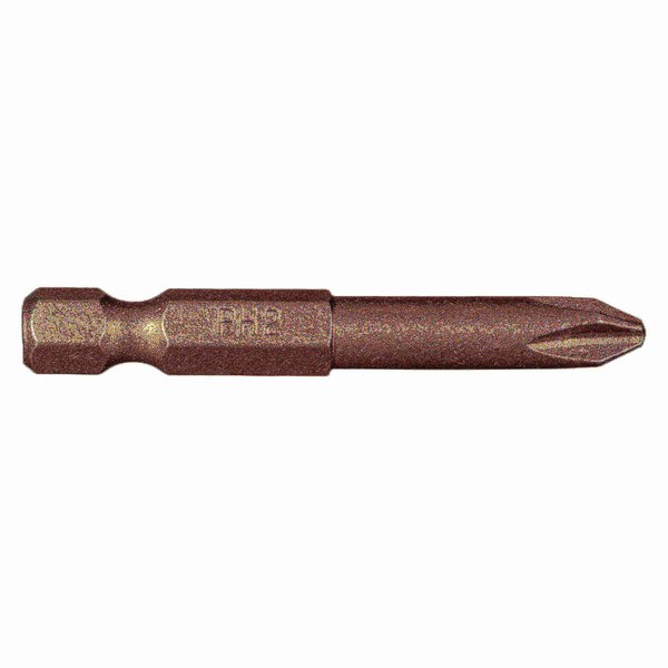 Midwest Fastener 1/4" x 2" #2 Phillips Power Bits 50PK 52051